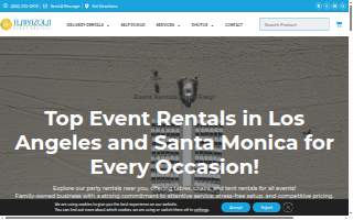 Tlapazola Event Rentals of Gardena website