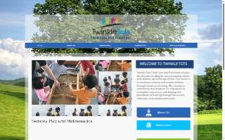 Twinkle Tots Preschool website