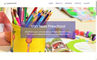 Van Ness Preschool website