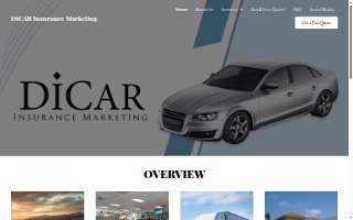 Di-Car Insurance Marketing website
