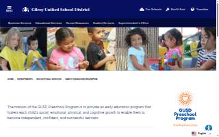 GUSD Preschool website