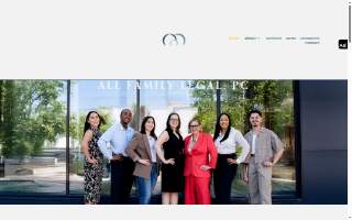 All Family Legal, PC website