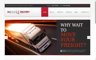 All Time Delivery website