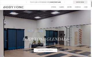 Bodytone Studio - Glendale website