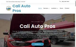 Cali auto pros & smog check website