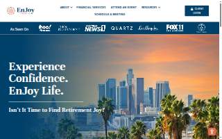 Enjoy Financial website