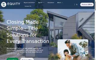Equity Title Company website