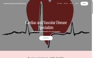 Heartbeat Cardiovascular Medical Group website