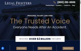 Legal Fighters website
