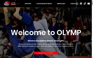 Olymp Fight Club website