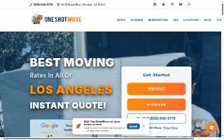 OneShotMove website