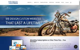 Web Design Express website