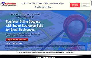 Digital Nest website