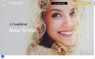 Glendora Family Dentistry website