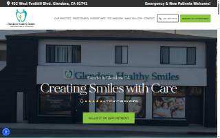 Glendora Healthy Smiles website
