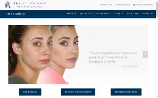 Arnett Gunson Facial Reconstruction website