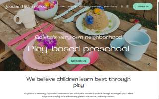 Goodland Little School website