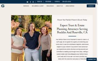 Goff Legal, PC website