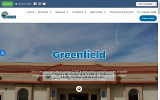 Clinica de Salud del Valle de Salinas - Greenfield website