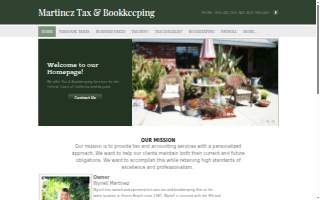 Martinez Tax & Bookkeeping website
