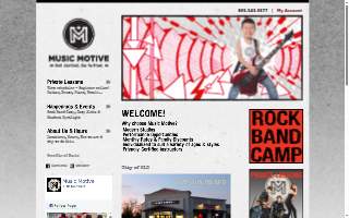 Music Motive South website