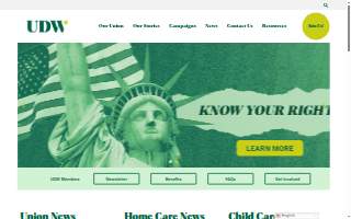 Udw the Homecare Providers Unn website
