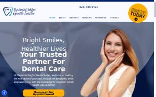 Hacienda Heights Gentle Smiles website