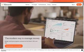 Monarch All Health website