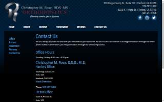Christopher Rose, D.D.S., M.S. website