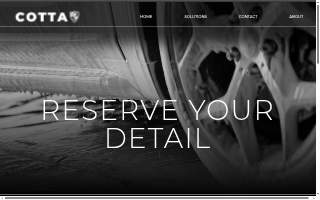COTTA Car Care website