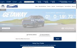 Hanford Hyundai website