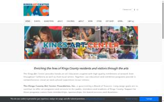 Kings Art Center website