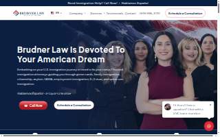 Brudner Law website
