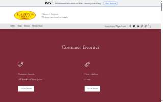 Happy’s liquor website