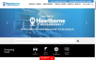 Hawthorne Auto Square website