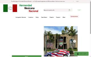 Hermandad Mexicana Nacional website