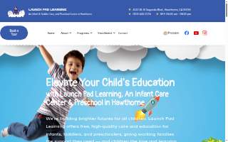Launch Pad Learning website