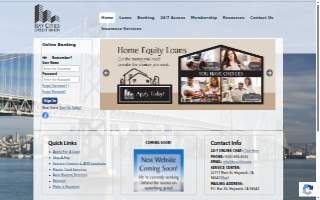 Bay Cities Credit Union website