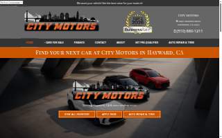City Motors website