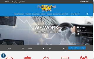 Coast To Coast Motors website