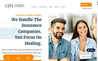 GJEL Accident Attorneys website