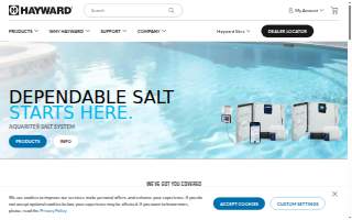 Hayward Plunge website