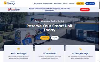 Hayward Storage website