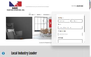 NBR Painting & Coating Inc. website