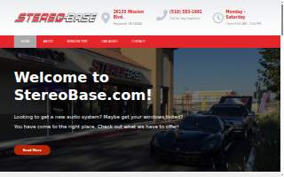 Stereo Base website