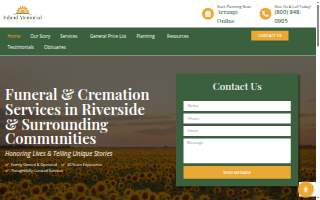 Inland Memorial Funeral Care INC of Hemet website