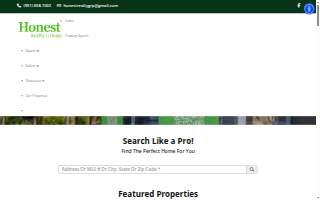 Nathaniel Sanchez - Broker at Honest Realty Group website