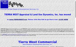 Tierra West Commercial Realty website