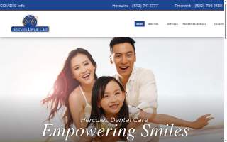 Hercules Dental Care: Douglas C Lin, D.D.S. website