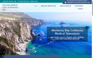 Hercules Medical Clinic website
